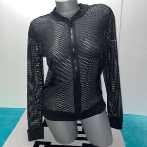 Victoria’s Secret Sport Mesh Full Zip Jacket. Size Small, Medium Or Large. NWT